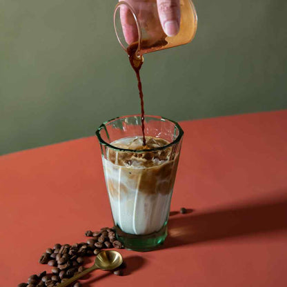 URBAN GLASS - 360ml Twisted Latte Glass