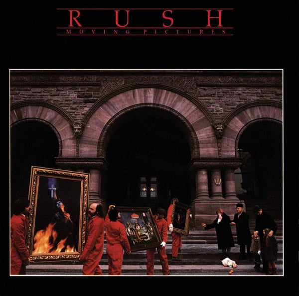 Portada de Moving Pictures de Rush
