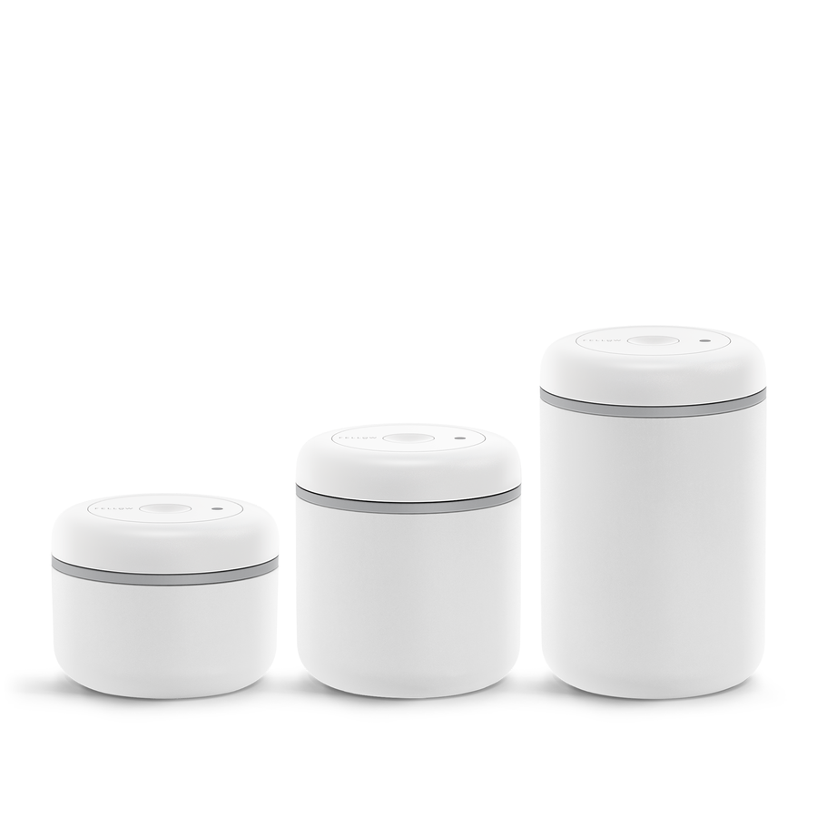 Atmos Vacuum Canister Matte White