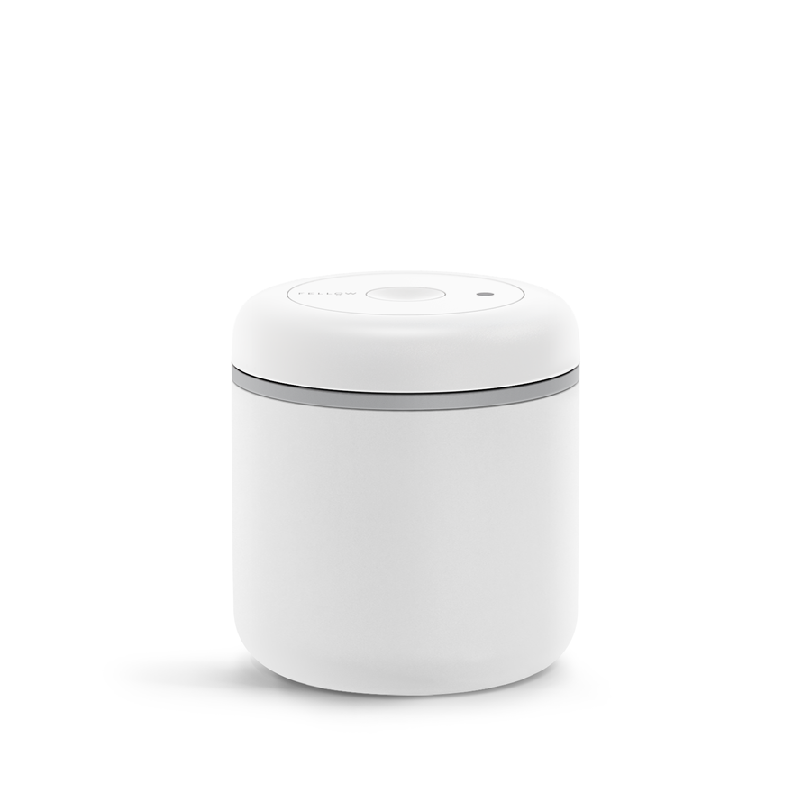 Atmos Vacuum Canister Matte White