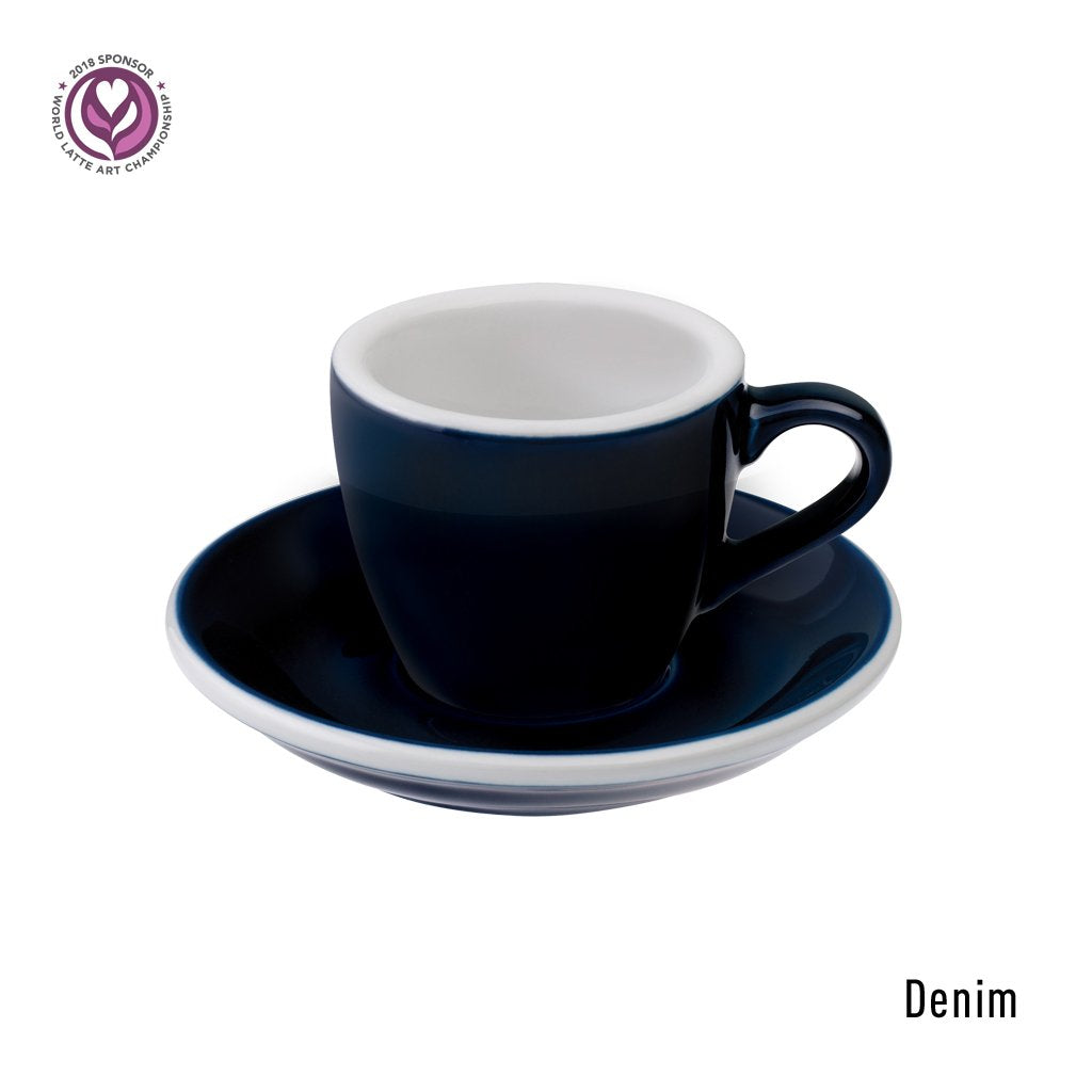 Set 6x EGG 80ml Espresso - Taza y Platillo