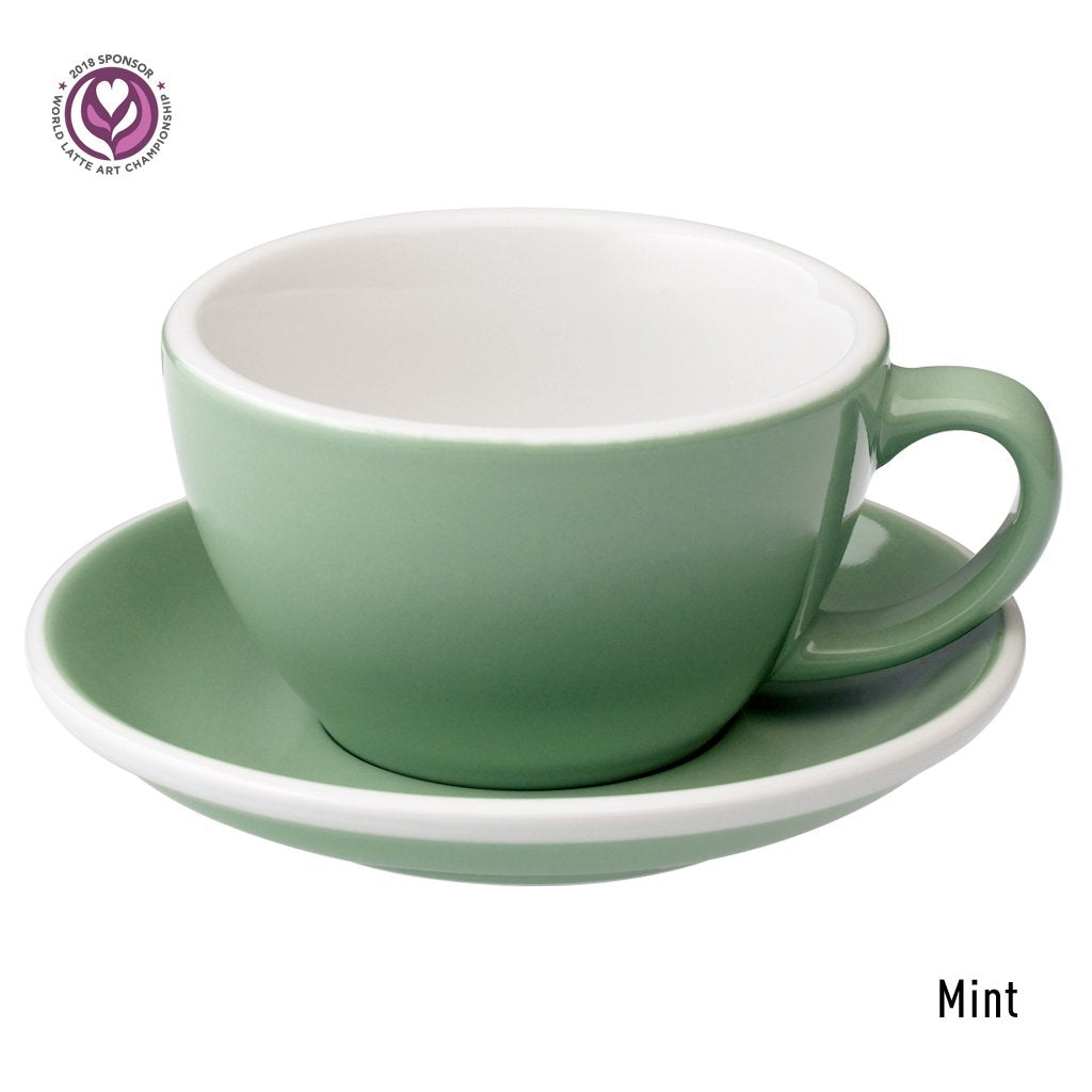 EGG 300ml Latte - Taza y Platillo