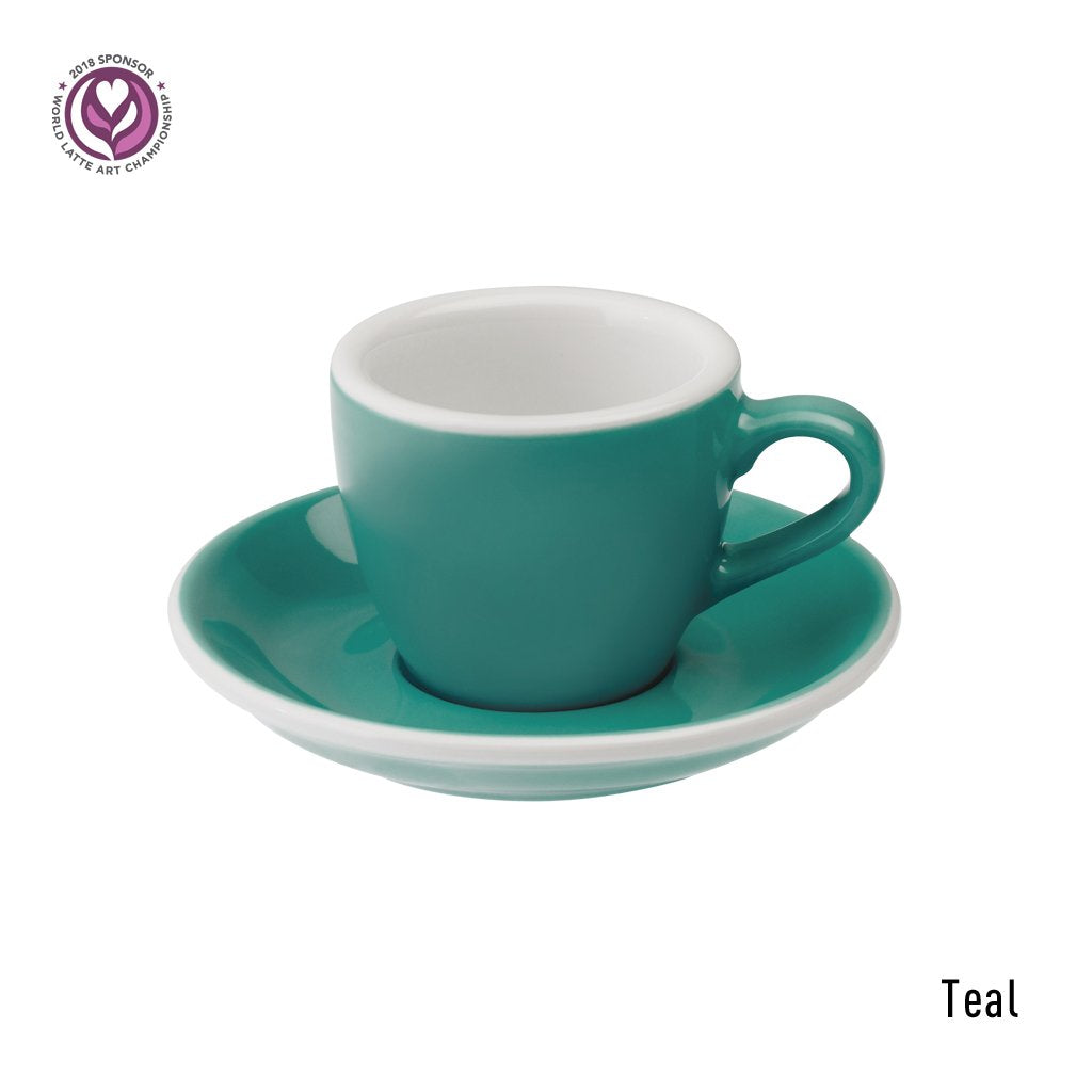 Set 6x EGG 80ml Espresso - Taza y Platillo
