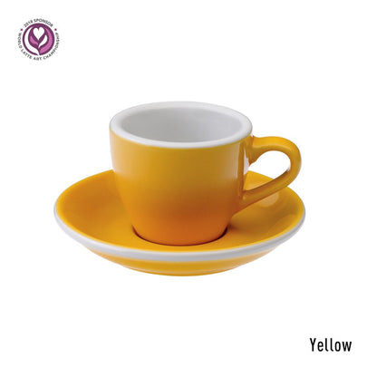 Set 6x EGG 80ml Espresso - Taza y Platillo