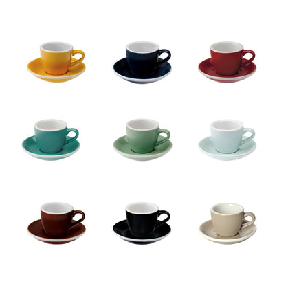 Set 6x EGG 80ml Espresso - Taza y Platillo