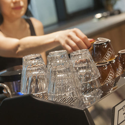 URBAN GLASS - 180ml Twisted Cappuccino Glass