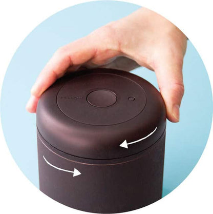 Atmos Vacuum Canister Matte Black