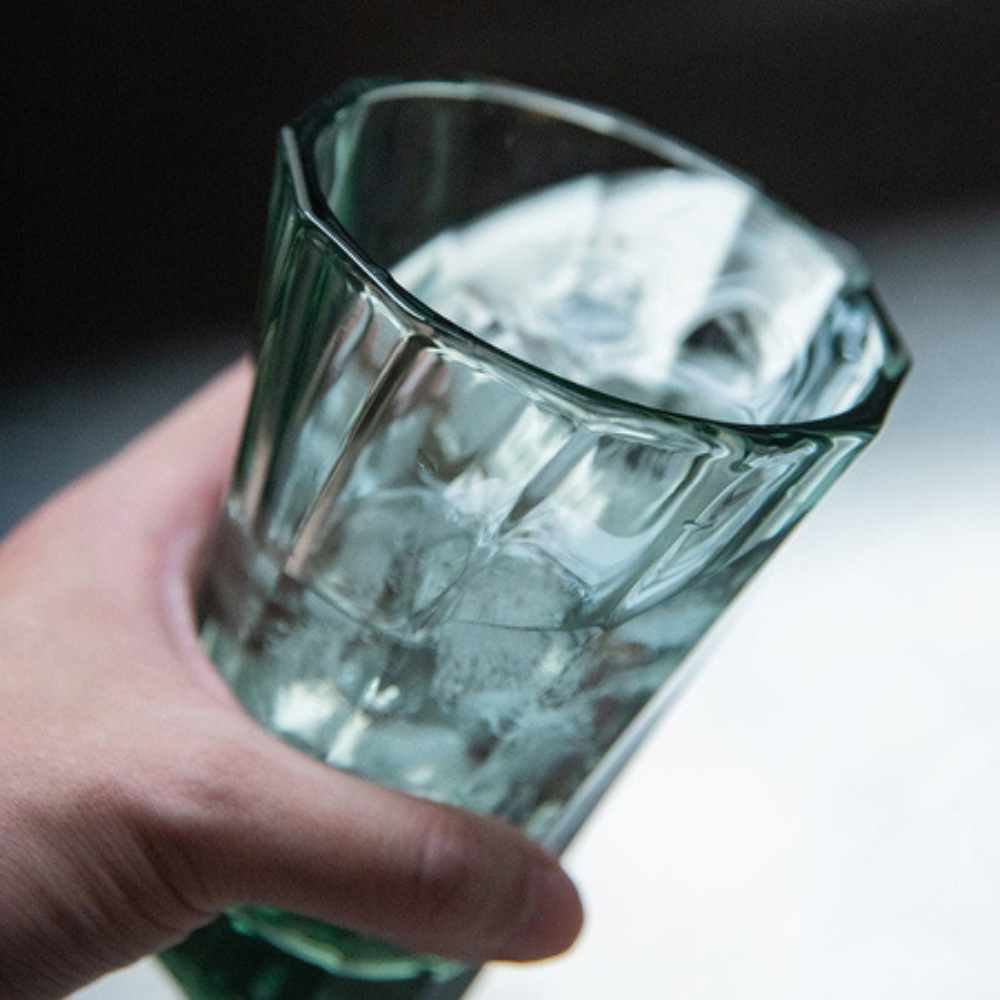 URBAN GLASS - 360ml Twisted Latte Glass
